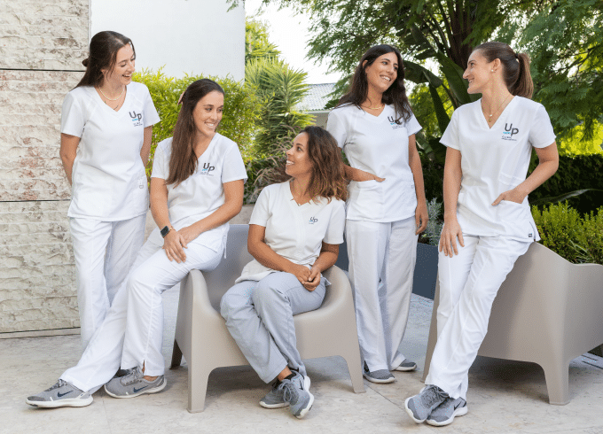 Equipa de enfermagem Up Clinic